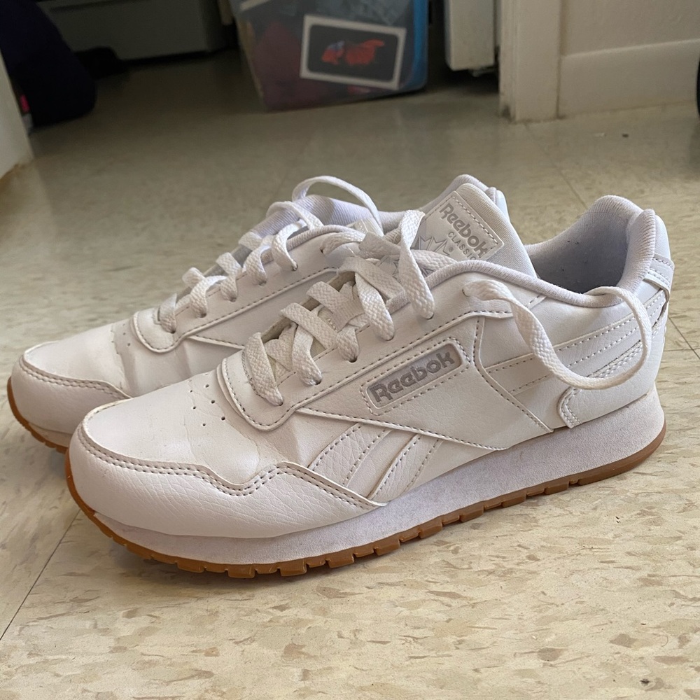 Reebok classic white leather size 7